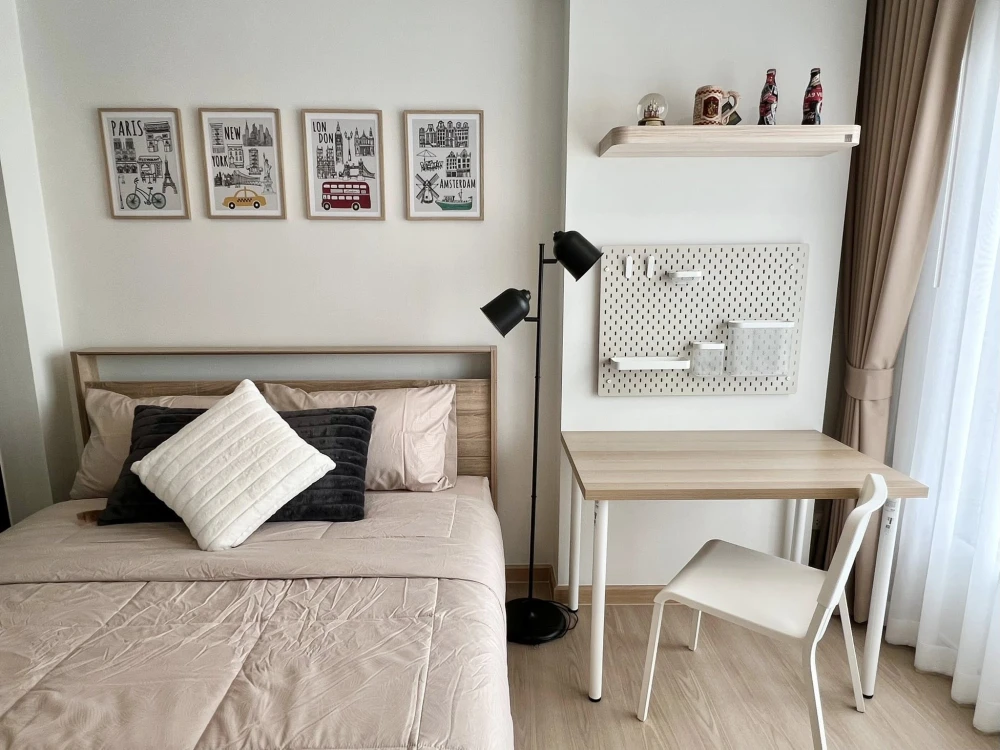Terra residence for rent, 19th floor, separate room, fully furnished, ready to move in. Reserve now, don't delay.