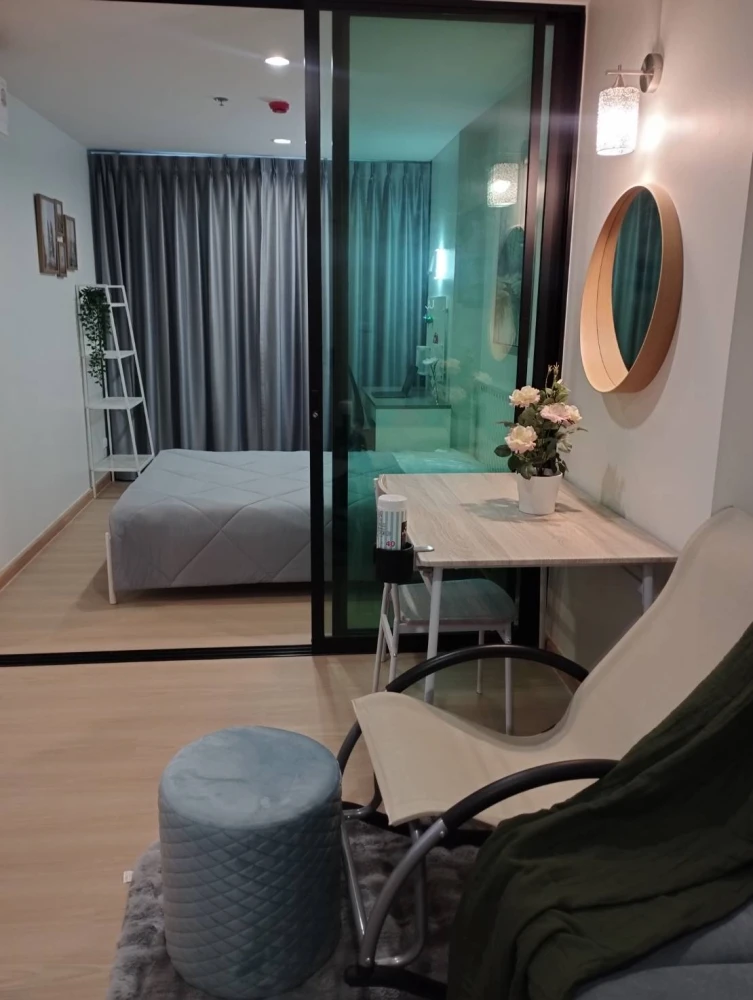 For rent: Terra residence, 24th floor, open view, no buildings blocking the view, fully furnished, nice to live in, book now, don't miss out.
