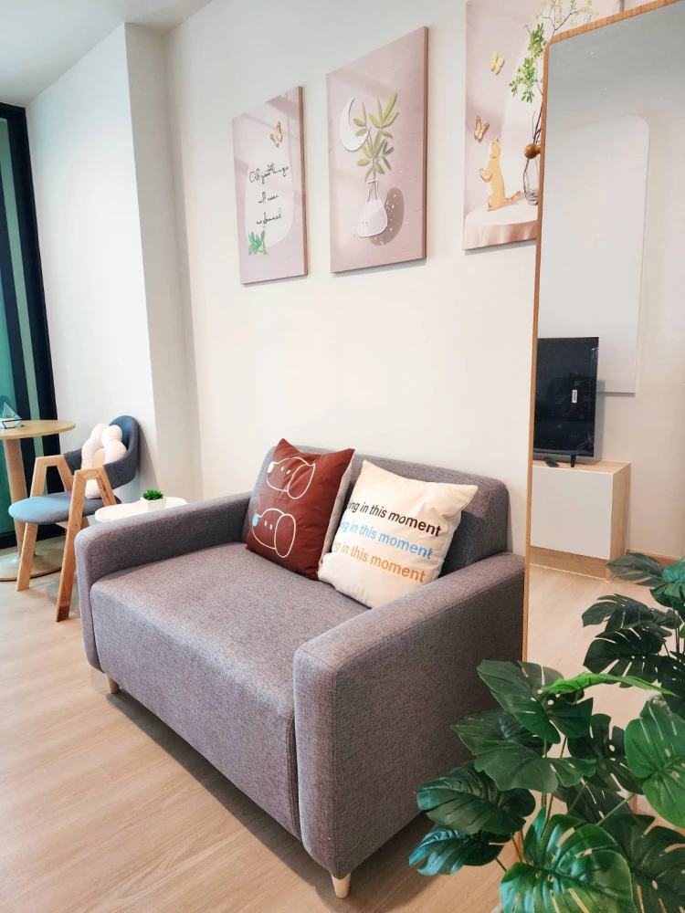 For rent: Terra residence, 25th floor, high floor, beautiful view, comfortable room, comes with complete decorations, book now.
