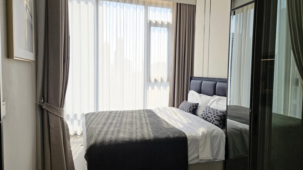 For rent: The Address Siam-Ratchathewi, 1 bedroom, 1 bathroom, beautifully decorated room, fully furnished, hurry and book now!