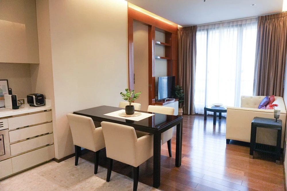 For rent: The Address Sukhumvit 28, a nice room with complete decorations. Reserve now!