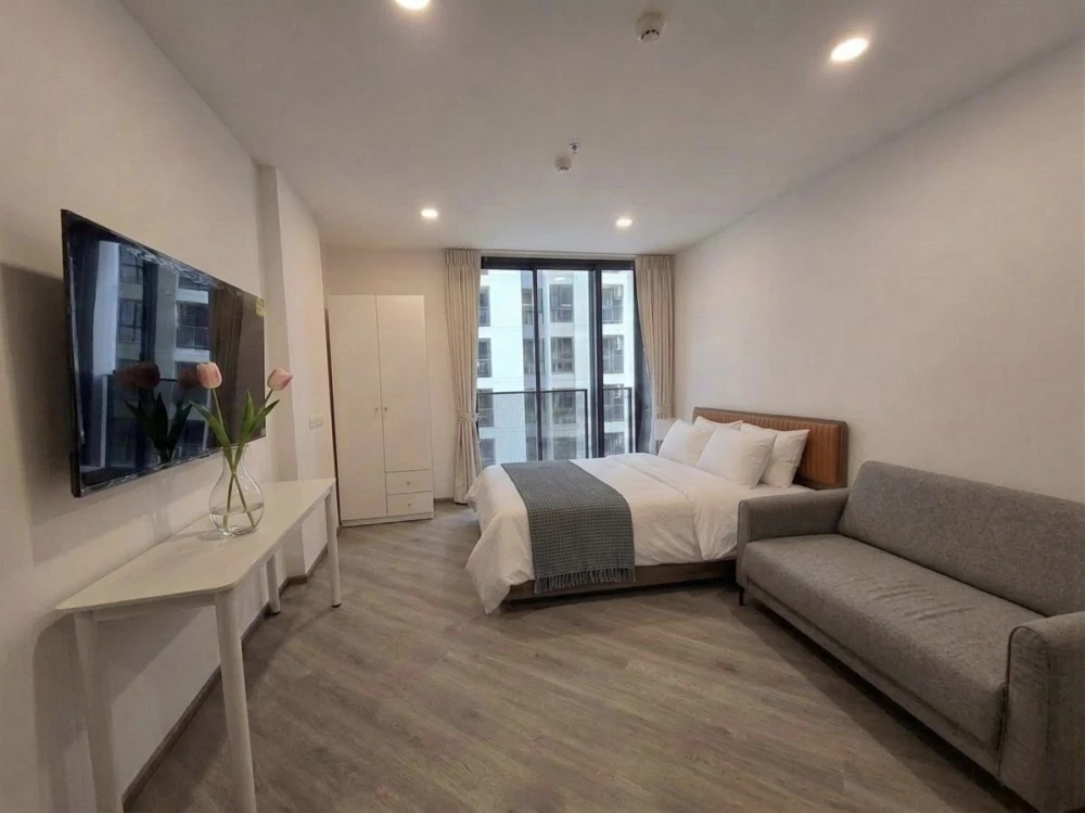 For rent: The Base Saphan Mai. Fully furnished, just bring your suitcase and move in!