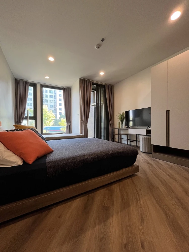 For rent: The Base Saphanmai, 3rd floor, 28.31 sq.m., fully furnished. Book now!