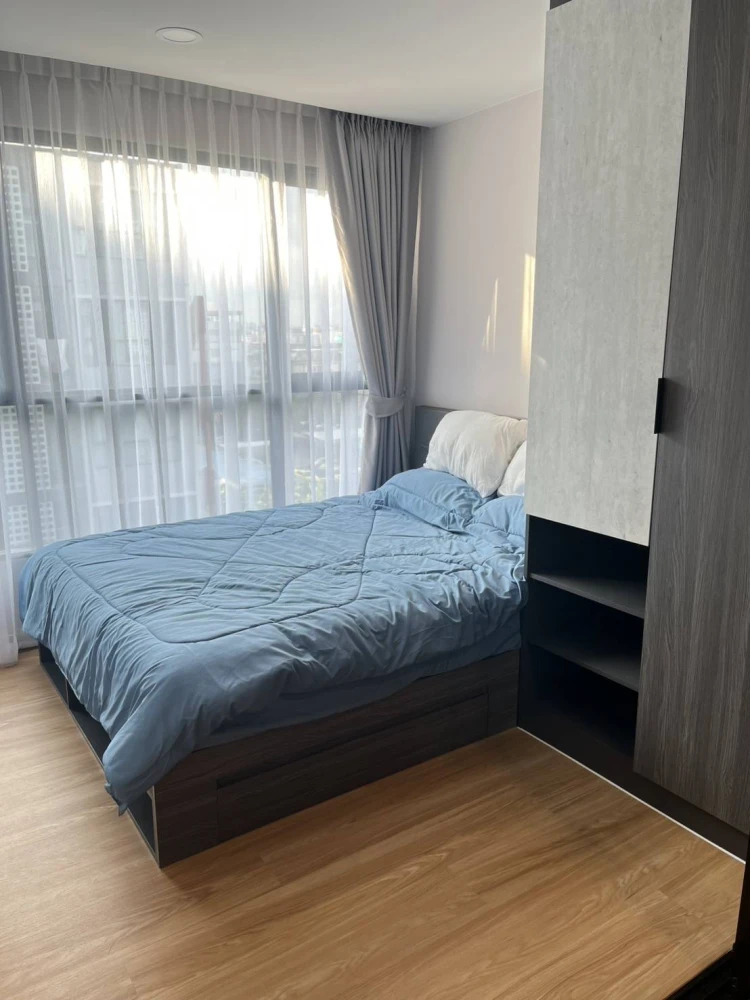 For rent: The Cube Loft Srinakarin, Srinakarin, ready to move in, fully furnished, spacious and comfortable room, hurry and reserve now!