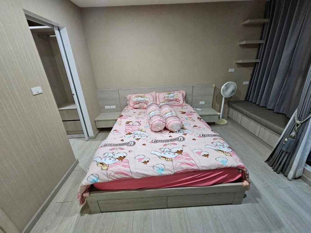For rent sell: The Elegant Ladprao 1, 1 bedroom, 6th floor. High-quality built-in furniture. Don't miss out!