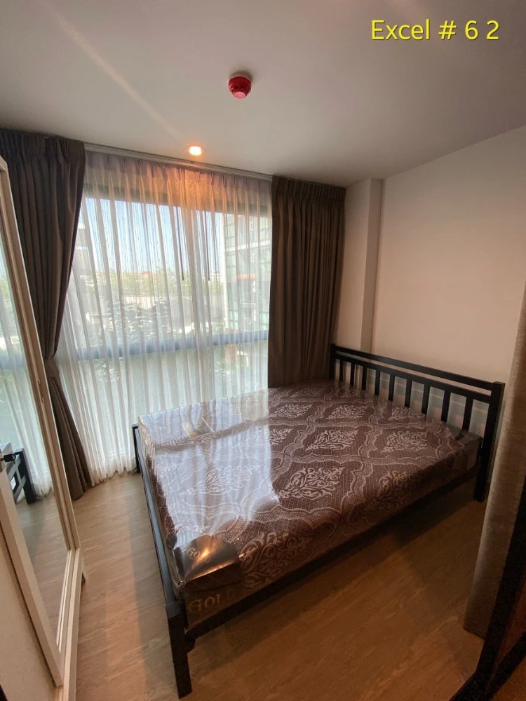 For rent: The Excel Ratchada 18, 4th floor, pool view, fully furnished, very livable. Book now! (Quickly!)