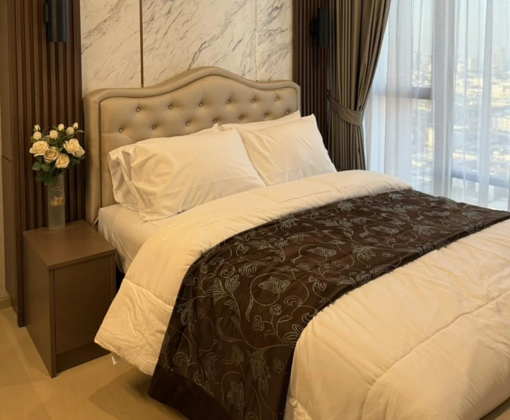 For rent: The Extro Phayathai-Rangnam, 23rd floor, fully furnished, ready to move in, reserve now, hurry!