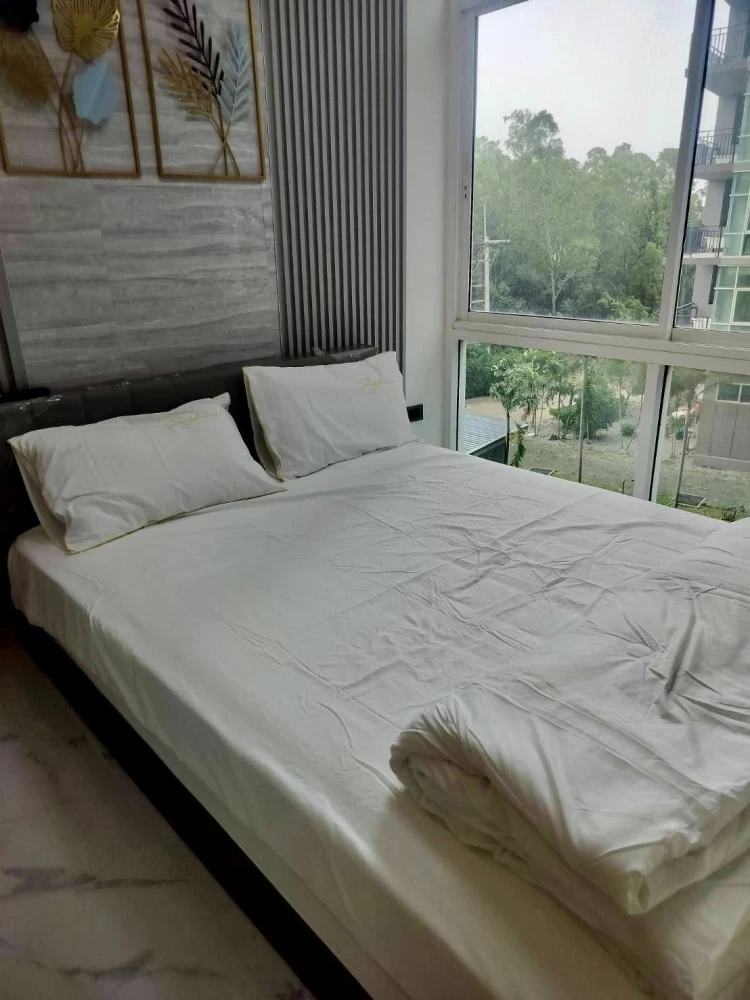 For rent: The Grand Jomtien, 3rd floor, nice room, fully furnished, reserve now.