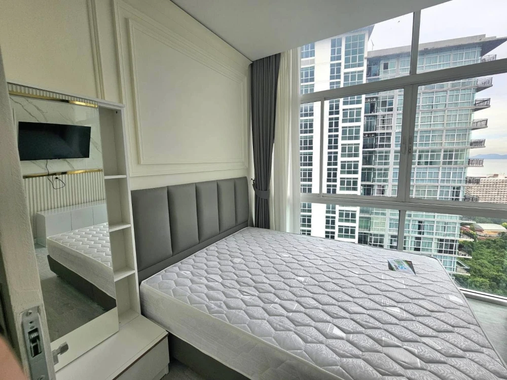 For rent The Grand Jomtien Pattaya, a nice room, well-built-in, complete facilities, good like this, hurry and book now++
