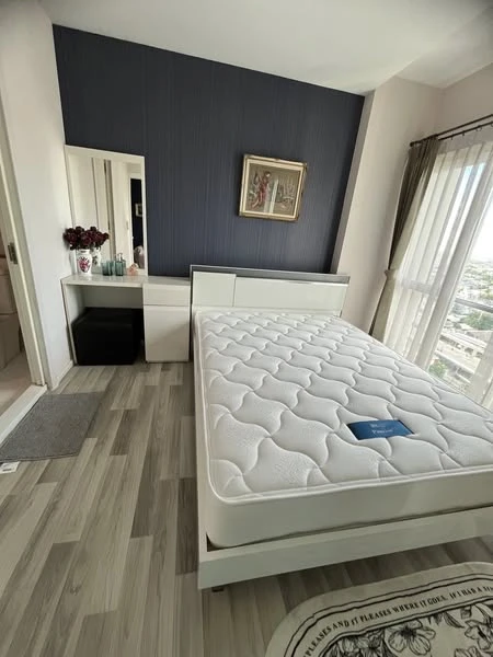 For rent: The Key Chaengwattana, ready to move in, spacious and comfortable room, reserve now+++