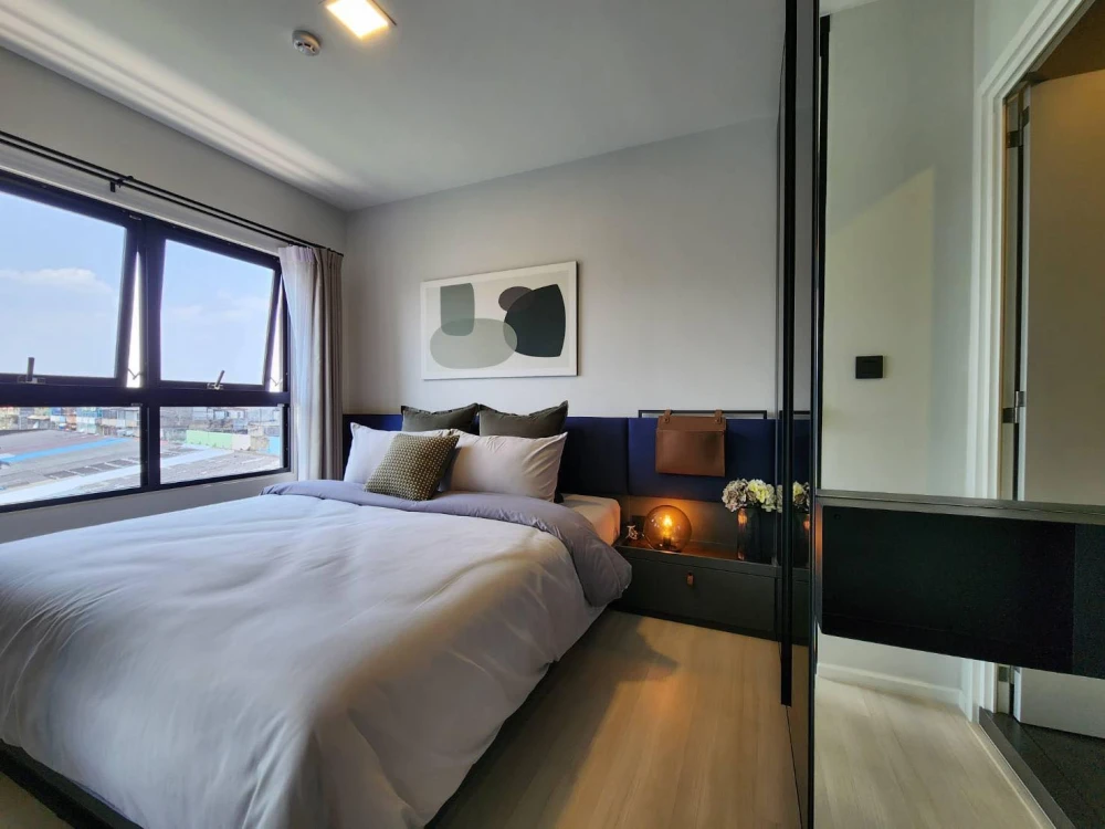 For rent: The Key MRT Phetkasem 48, 1 bedroom, 1 bathroom, fully furnished, beautiful view, no blocking, reserve now!