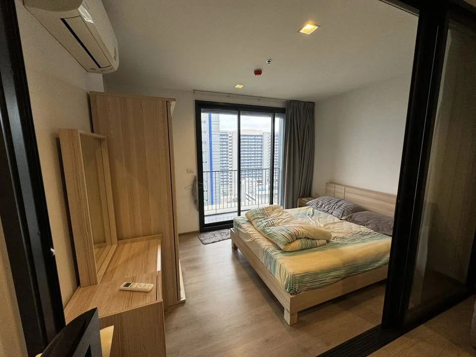 For rent: THE LINE Phahonyothin Park, beautifully decorated room, fully furnished, full of electrical appliances, very worth booking.