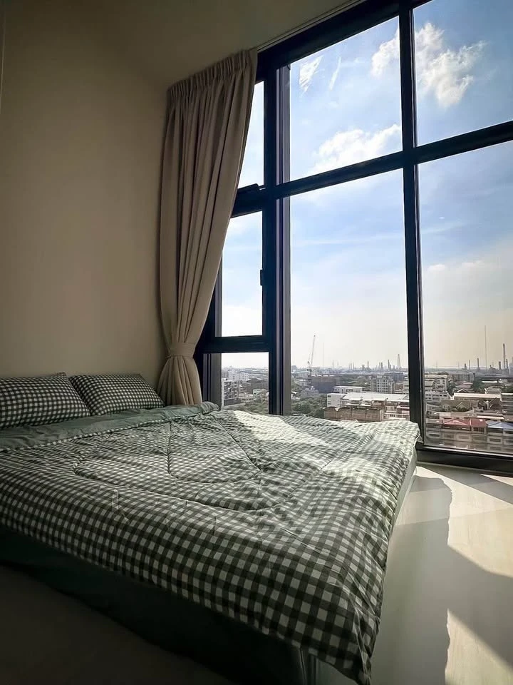 For rent: The Line Sukhumvit 101, 9th floor, nice room, fully furnished, interested, reserve now, urgent.