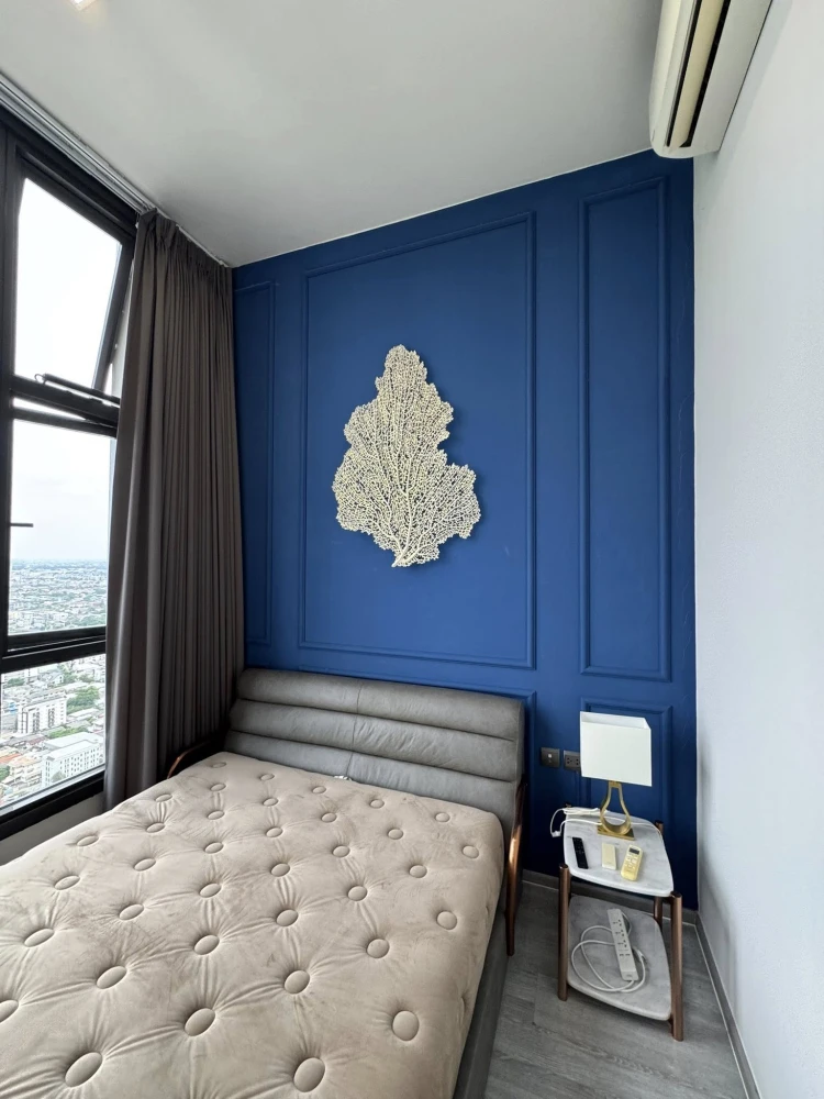 For rent: The Line Sukhumvit 101, a nice room, well-built-in, fully furnished, complete with amenities, book now before you miss out++