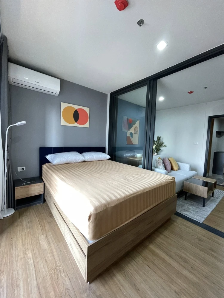 For rent: The Line Vibe, 22nd floor, great view, good ventilation, well-divided rooms, fully furnished & equipped with appliances. Ready to move in.
