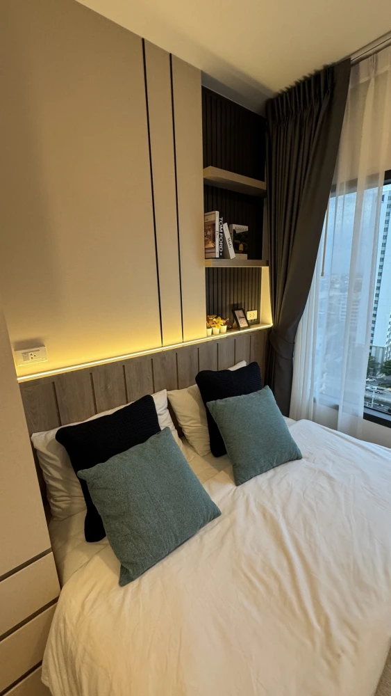 For rent: The Livin Ramkhamhaeng, a nice room, high floor, fully furnished, just bring your bags+++