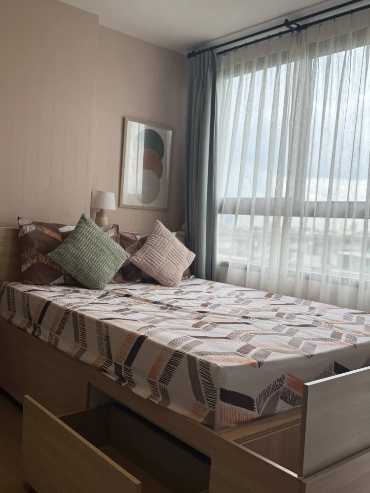 For rent: THE MUVE Bangna. Nice room, fully furnished with appliances. Just bring your belongings and move in! You don't want to miss this opportunity