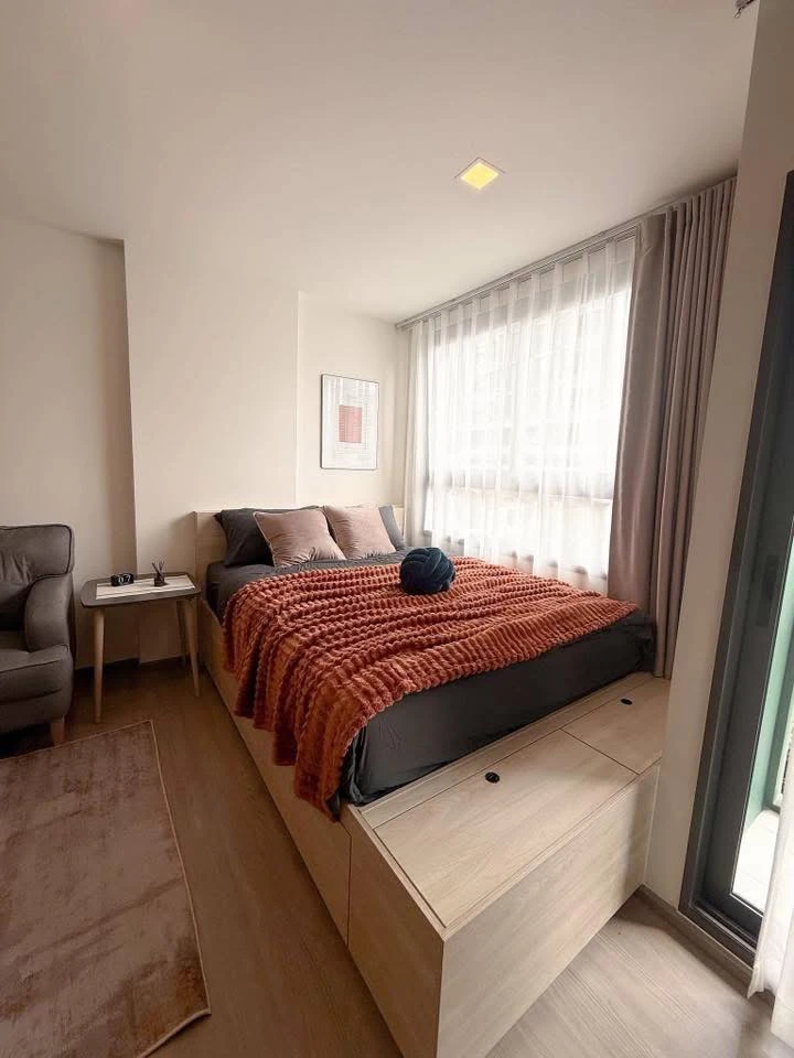 For rent: The Muve Pradipat, 1 bedroom, 1 bathroom, decorated in a cool theme, good location, fully furnished, reserve now!