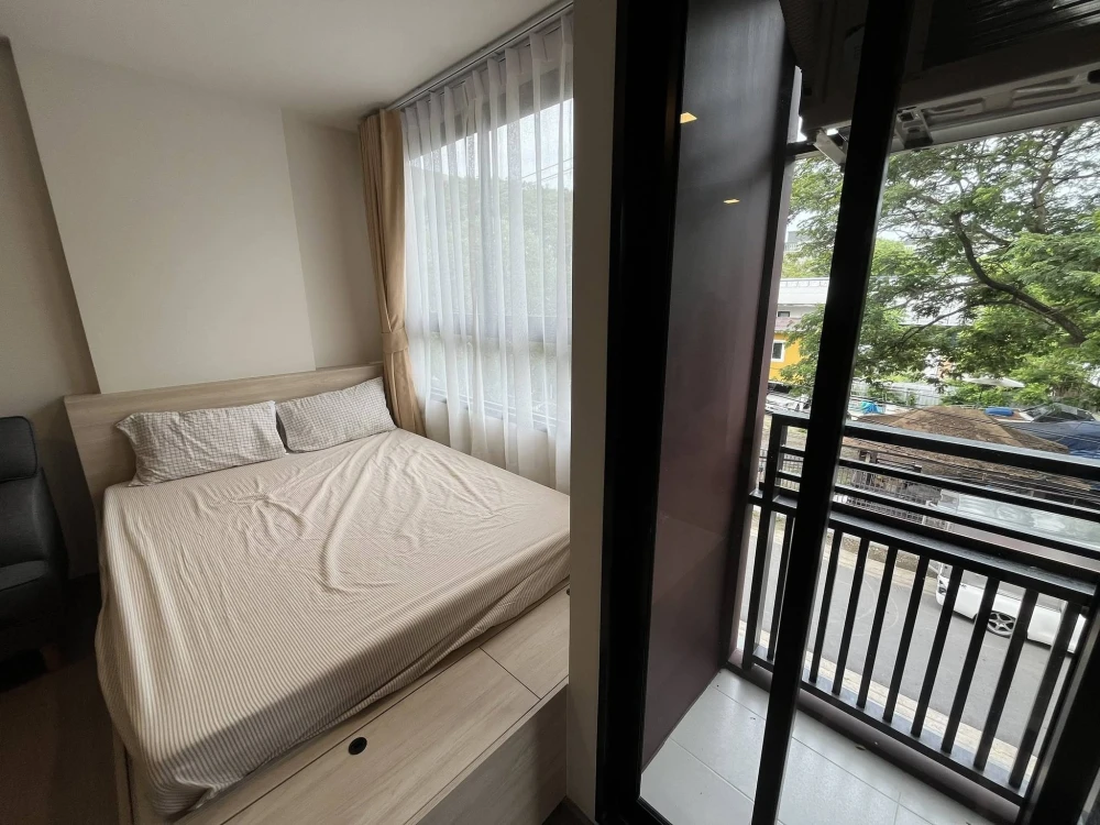 For rent: THE MUVE Sukhumvit 107, corner unit, quiet area, great location, fully furnished. Don't miss this great opportunity!
