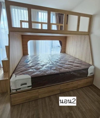 For Rent: The Nest Chula Samyan, 4th floor. A lovely, fully furnished unit—book now if interested.