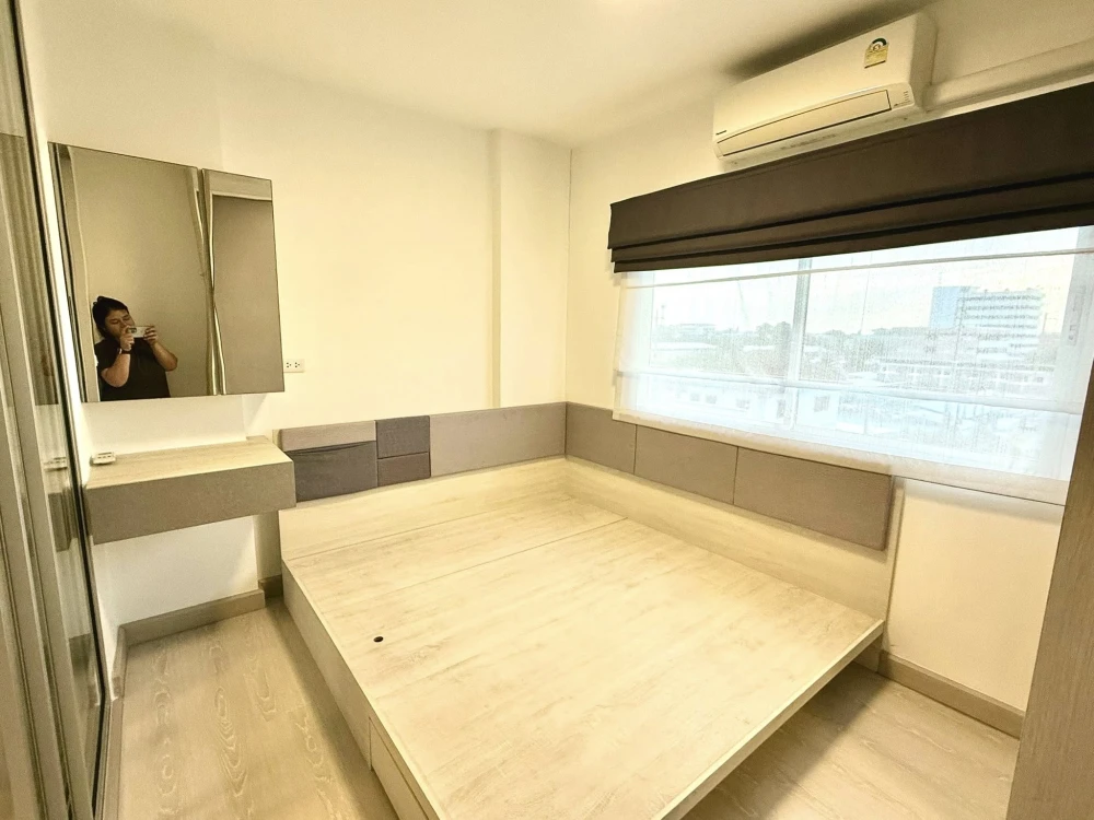 For rent: The Niche ID Rama 2, 1 bedroom, 1 bathroom, complete with amenities and common areas. Hurry and reserve now!