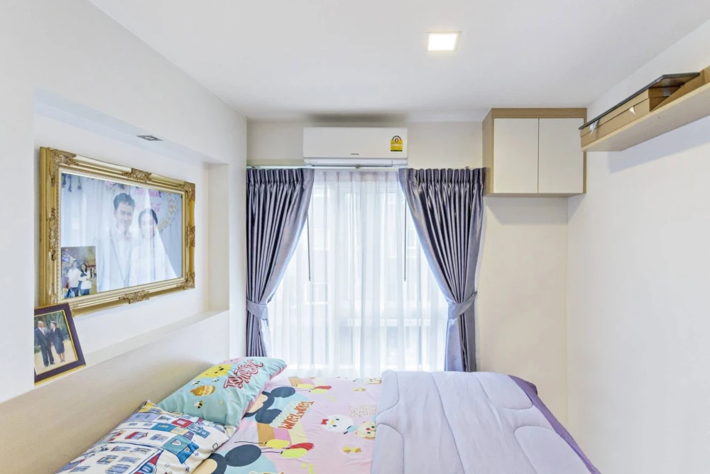 For rent: The One Plus D Hua Mak 12, 45 sq m, spacious, fully furnished.