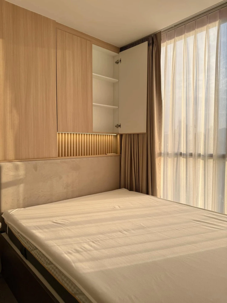 For rent: The Origin Ladprao-Bangkapi, 5th floor, beautiful room, ready to move in, view of the electric train and swimming pool, book now!