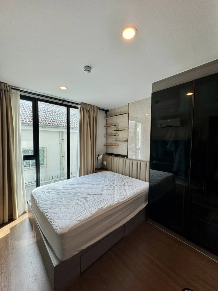 For rent: The Origin Ratchada-Ladprao, corner room, 2nd floor, 1 bedroom plus, plenty of usable space. Hurry and reserve now, don't delay.