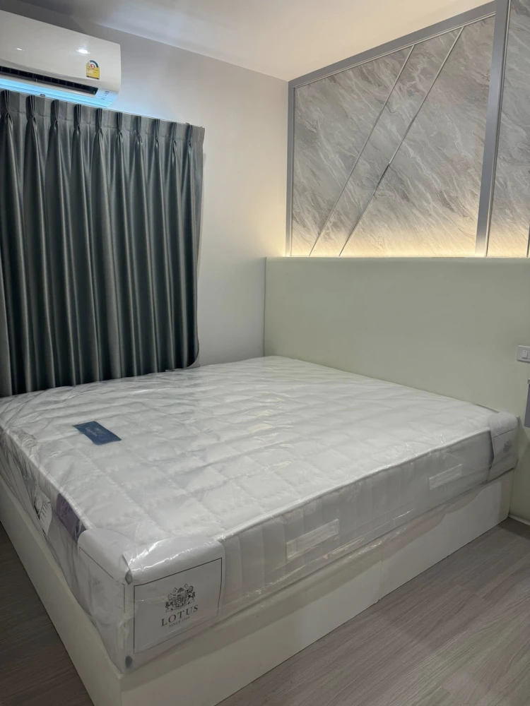 For rent: The Parkland Phetkasem 56, 1 bedroom, 1 bathroom, built-in marble-patterned walls, fully furnished, don't miss out.