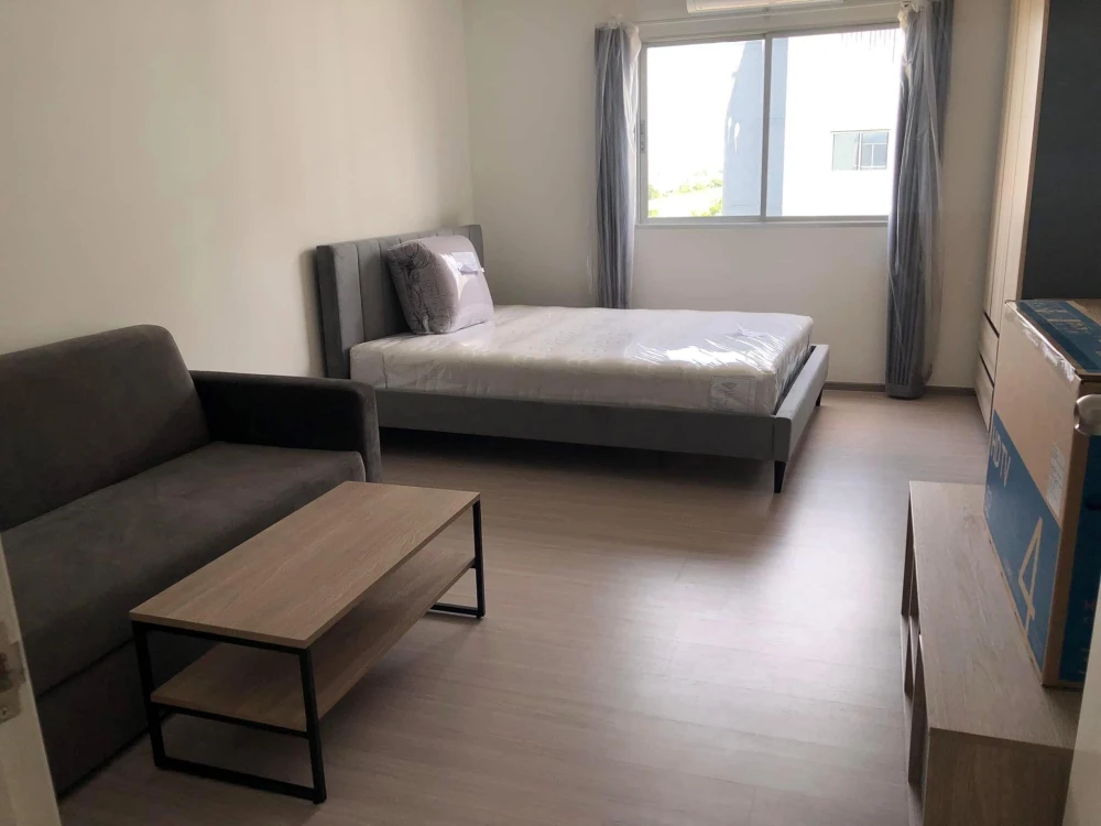 For rent: The Point Condo Rangsit-Klong 6, 6th floor, fully furnished, ready to move in, reserve now.