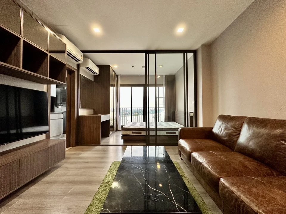 For rent: The Politan Aqua, 18th floor, north side, good view, beautifully decorated, fully equipped, super cool, hurry and book now.