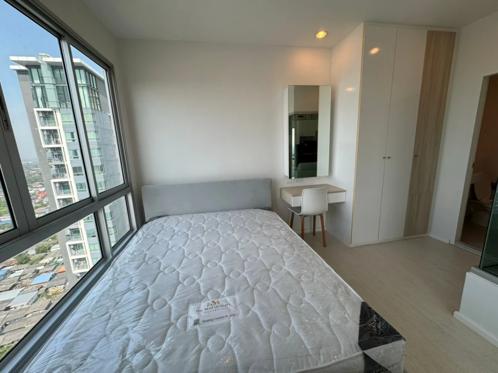 For rent: The Prodigy Phetkasem 62, 29th floor, spacious room, comfortable living, fully furnished, hurry and reserve now.