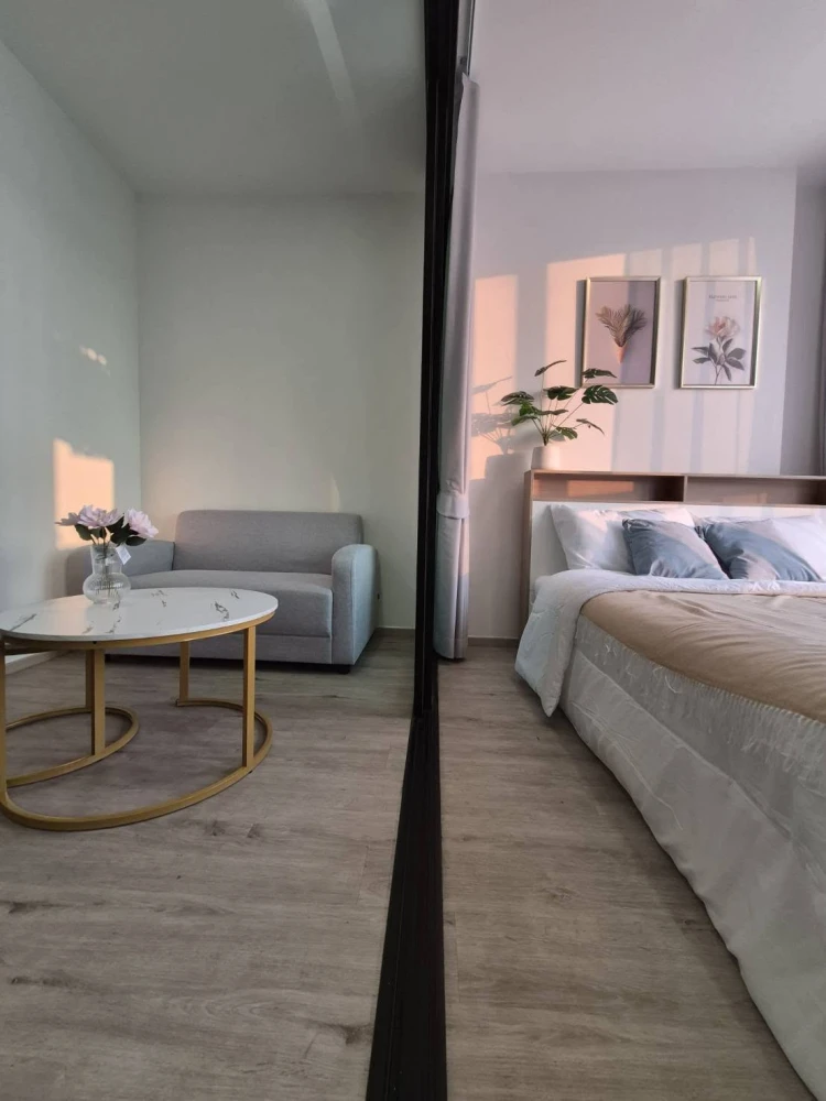 For rent: The Rich Rama 9-Srinakarin. Beautiful view, good ventilation, quiet atmosphere. Fully furnished with appliances. Ready to move in immediatel