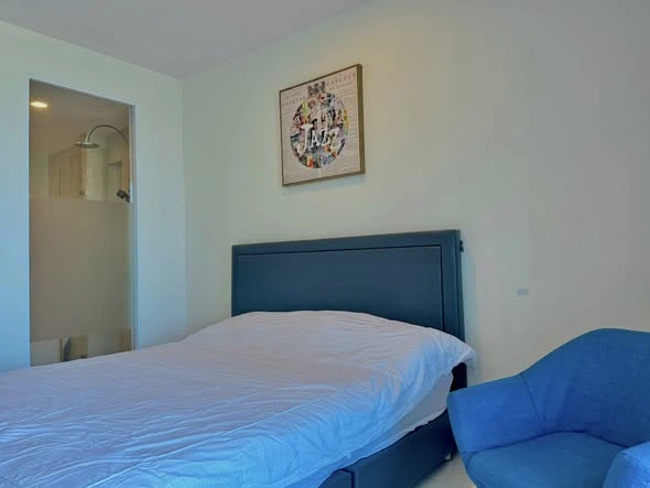 For rent: The Riviera Wong Amat Beach, 30th floor, sea view, fully furnished room, reserve now, don't miss out!