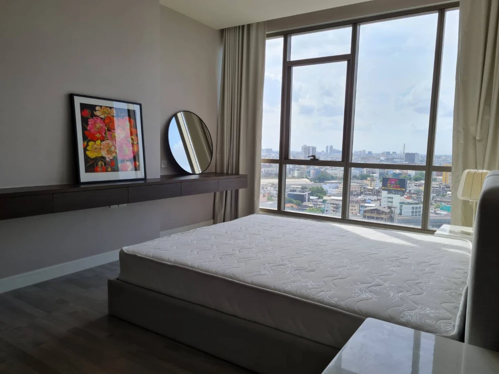 For rent: The Room Rama 4, 2 bedrooms (80 sqm), fully furnished and ready to move in.
