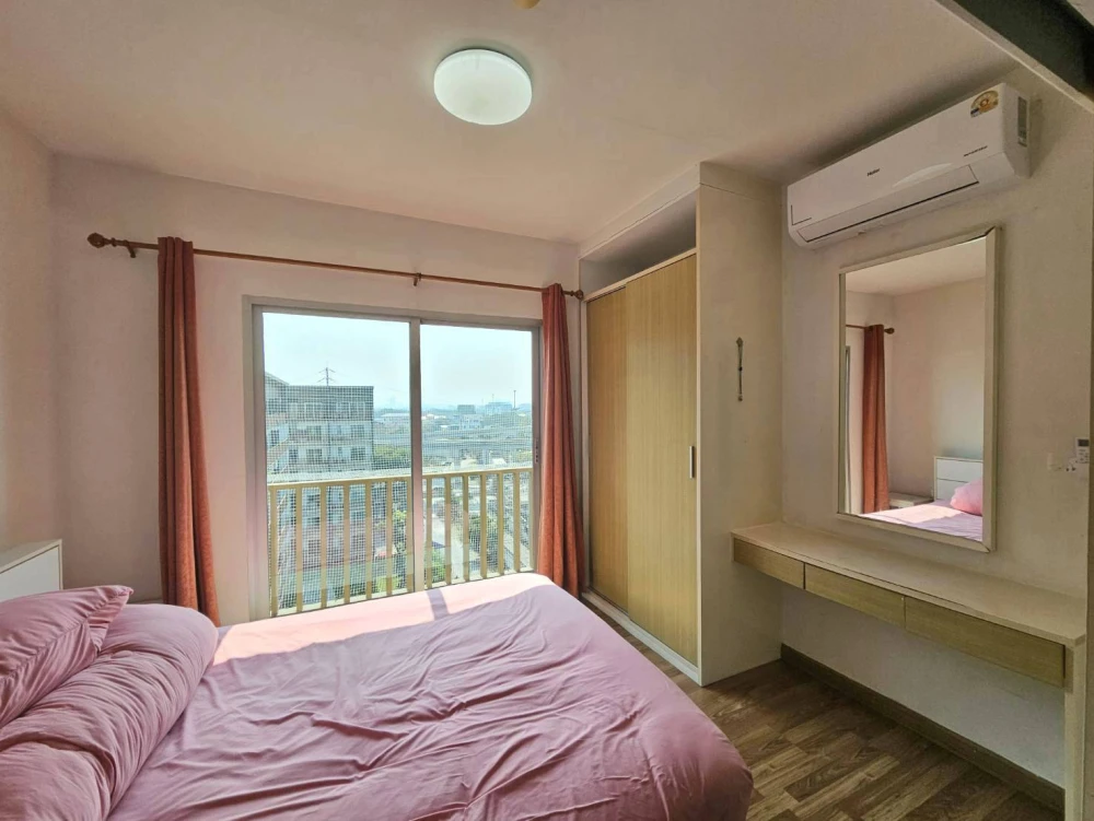 For rent: The Seed Chaengwatthana, fully furnished room, ready to move in, affordable price. Book now!