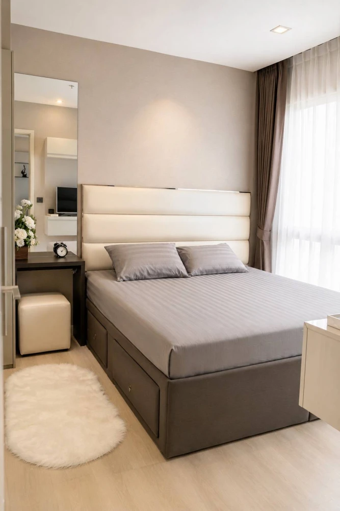 For rent: The Signature by Urbano. 2.7 meter high ceilings, spacious, airy, comfortable, not hot, good ventilation. Ready to move in immediately.