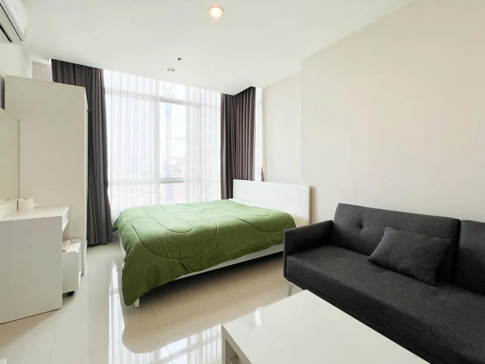 For rent: The Sky Sukhumvit, Building A, vacant room, nice to live in, complete with furniture and appliances, ready to use, reserve now!!