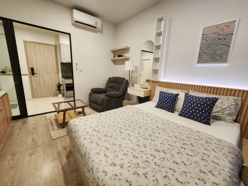 For rent: THE TREE Pattanakarn - Ekkamai, 5th floor, fully furnished. Book now!