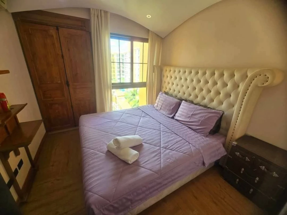 For rent: The Venetian Signature Condo Resort Pattaya, 6th floor, pool view, fully furnished, nice to live in, book now.
