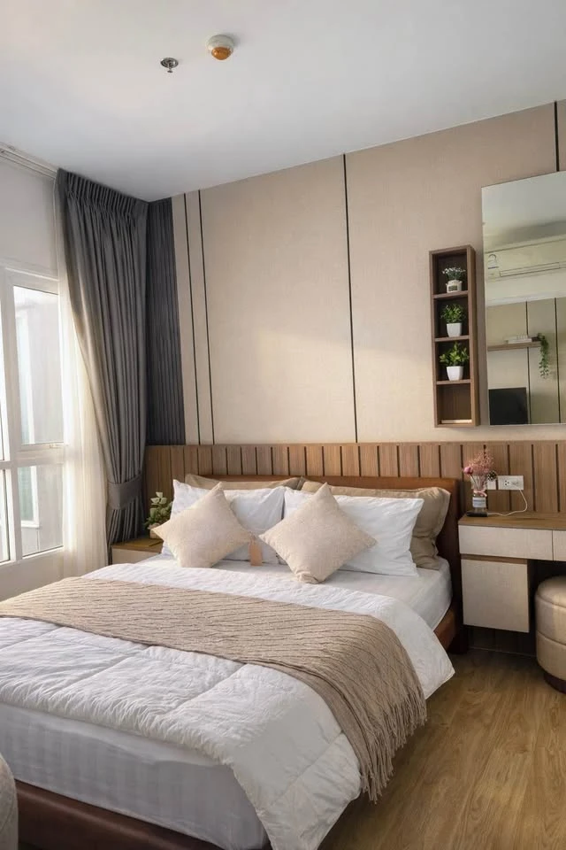 For rent: The Zea Sriracha, high floor unit, comfortable living, sea view, fully furnished with complete amenities. Book now, don't miss out!!!