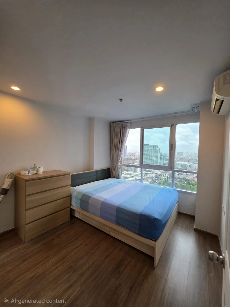 For rent: U Delight @ Talatphlu Station, room on the 20th floor, very high, fully furnished, must arrange.