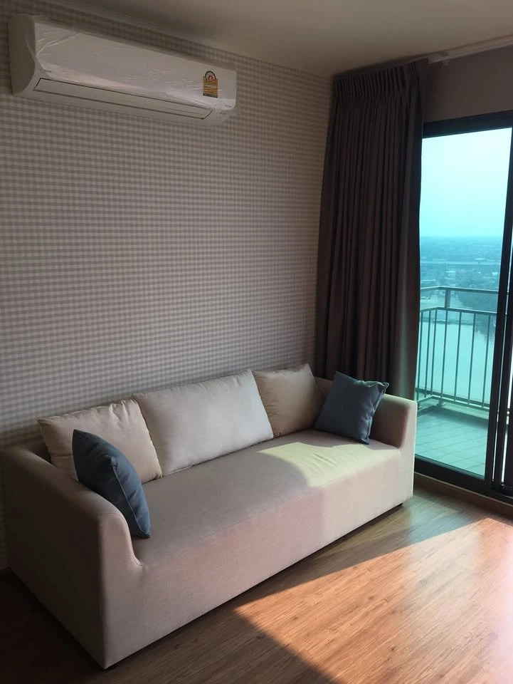 For rent: U Delight Residence Riverfront Rama 3, 24th floor, fully furnished. Book now! (Hurry!)