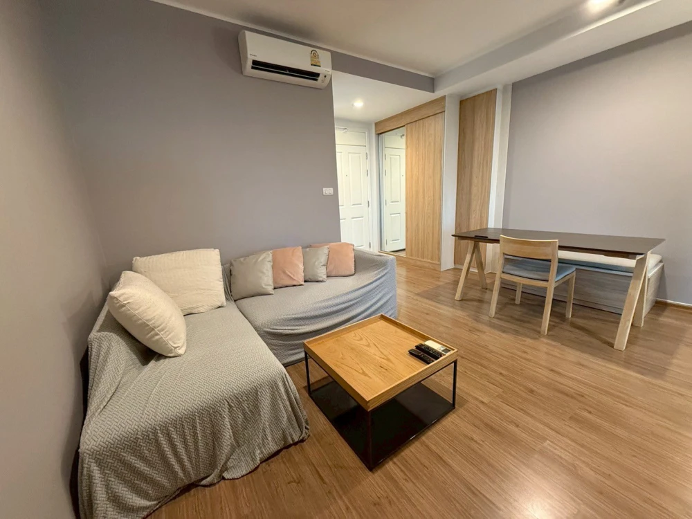 For rent: U Delight Residence Riverfront Rama 3, 1 bedroom, 1 bathroom, fully furnished, river view, reserve now!