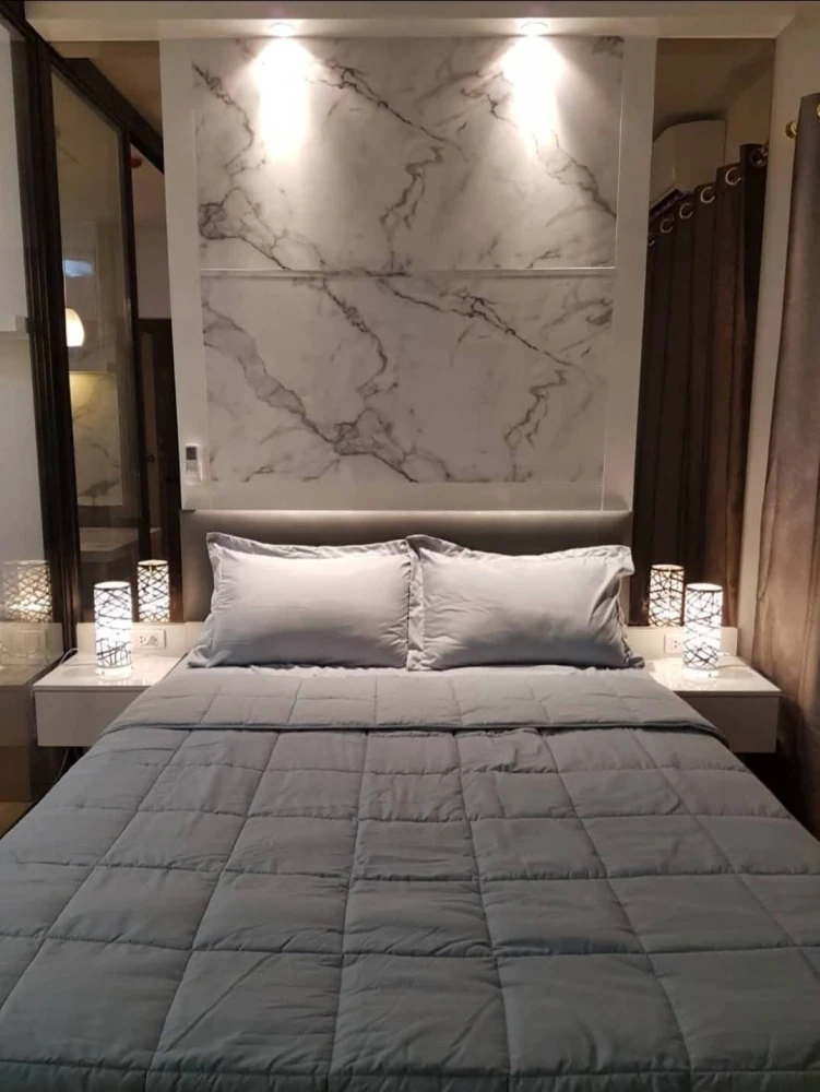 For rent: UNIO Charan 3, 7th floor, Building H, beautifully decorated room with built-in furniture. Move in now, don't hesitate.