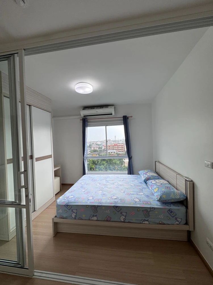 For rent sell UNIO Charan 3, 7th floor, partitioned room, comes with complete decorations, reserve now, don't wait.