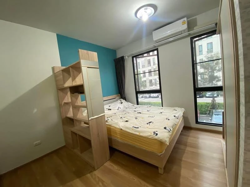 Unio Sukhumvit 72 Studio room for rent, good location, convenient transportation, nice wallpaper, don't miss it!