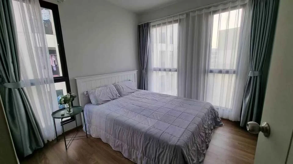 Unio Sukhumvit 72 for rent, 2 bedrooms, 1 bathroom, spacious area, comfortable living, very worth booking.