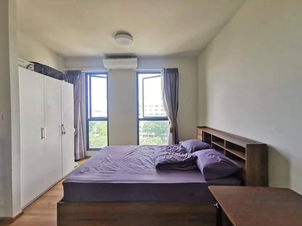 For rent: Unio Sukhumvit 72, 1 bedroom, 7th floor. Fully furnished with appliances. Just bring your bags and move in!