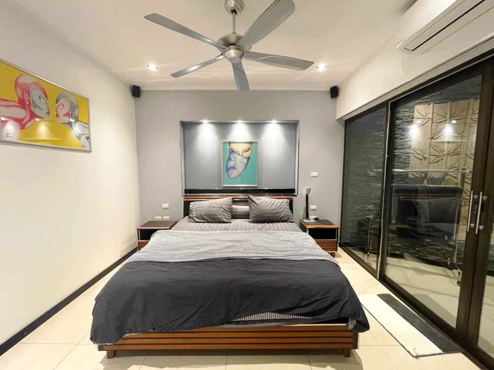 For rent View Talay Jomtien Condominium 1-8, spacious room, lots of usable space, fully furnished, sea view, book now.